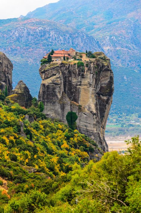 Meteora, Greece | Monastery of the Holy Trinity | George Plakides | Flickr Meteora Monastery, Greece Mountains, Greece Landscape, Greece Culture, Myrtos Beach, Meteora Greece, Greece Trip, Greece Beach, The Holy Trinity