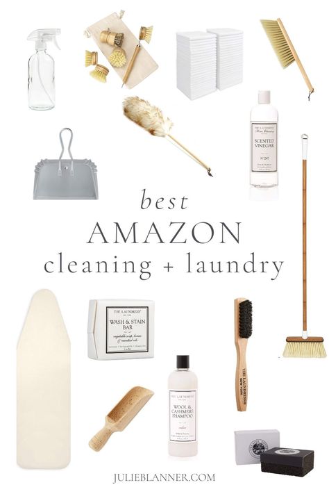 The Best Amazon Home - Decor, Lighting, Organization, Cleaning & More! Best Cleaning Supplies, Amazon Bathroom Decor, Amazon Cleaning, Scented Vinegar, Best Of Amazon, Home Decor Organization, Best Neutral Paint Colors, Cleaning Supplies List, Cleaning Supplies Organization