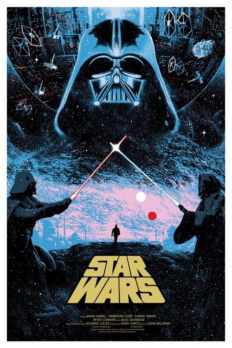 Killian Eng's new Star Wars poster Poster Tattoo, Kilian Eng, Star Wars Background, Star Wars Episode Iv, Star Wars Wallpaper, Star Wars Artwork, Star Wars Pictures, Star Wars Images, Alternative Movie Posters