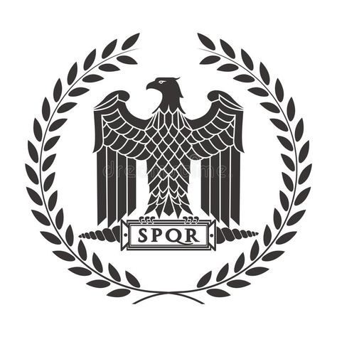 Sparta Tattoo, Roman Eagle, Sailing Logo, Griffin Logo, German Tattoo, Eagle Illustration, Roman Tattoo, Rome History, Monogram Wallpaper