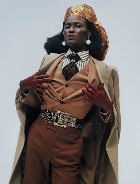 Ibrahim Kamara, Ib Kamara, Harley Weir, Haute Hair, Mens Fashion Editorial, Anja Rubik, Mens Editorial, Vogue Magazine, Vogue Italia