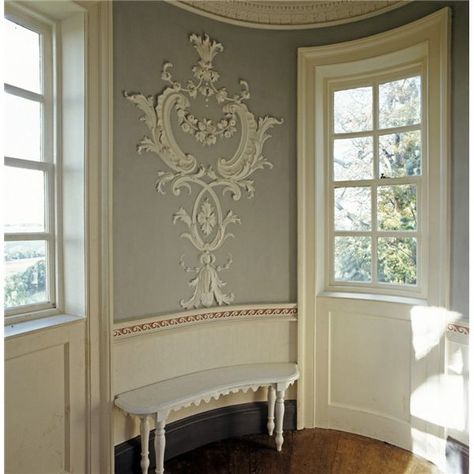 Busting Decorative Myths of the Regency Era, via Francine Howarth Chair Rails, Regency Decor, Regency Era, Wall Molding, Large Wall Decor, Panel Wall Art, French Decor, Wainscoting, Wall Treatments