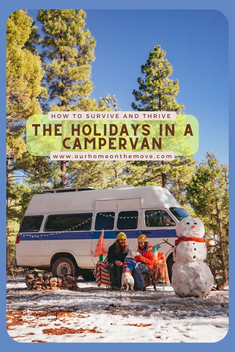 Are you ready to make the most of the holiday season while living the vanlife, buslife, or RV lifestyle? In our latest blog post, we're sharing tips and tricks for surviving and thriving through the holidays on the road. Traveling during the holiday season can be stressful, but it doesn't have to be. Our latest blog post has some great RV holiday travel ideas to inspire your next adventure and help you relax and enjoy the season. Christmas campervan, vanlife holiday ideas Cooking Thanksgiving Dinner, Rv Holiday, Stealth Camping, Holiday Parades, Thanksgiving Cooking, Rv Lifestyle, Outdoor Eating, Travel Diy, Christmas Tree Farm