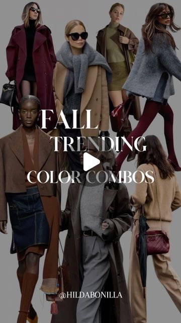 Fall Color Combinations Outfit Ideas, Colors That Compliment Brown, Fall Colors 2024, Fall Color Combos, Fall Color Combinations, Color Combinations For Clothes, Colour Combos, Beige Outfit, Fall Color