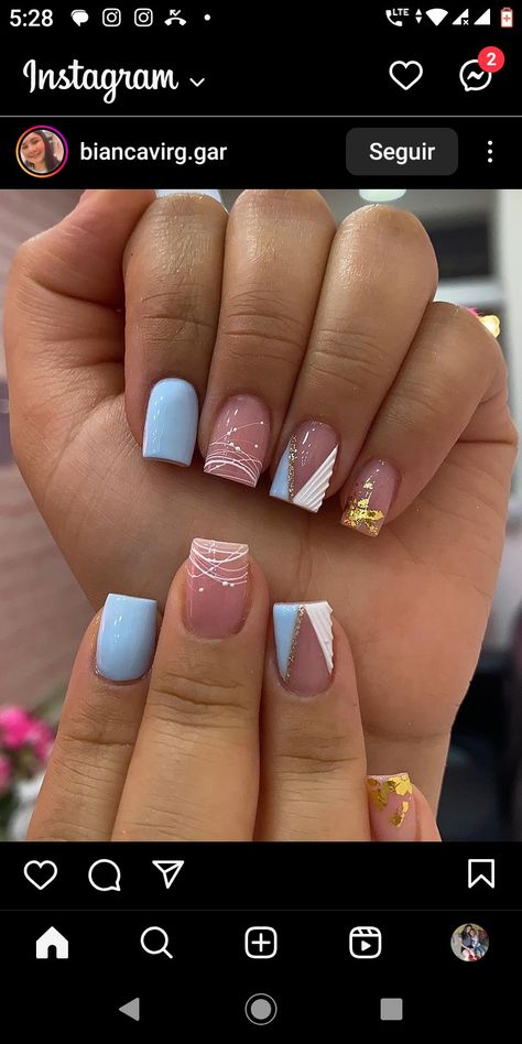 Selena Nails, Semi Nails, Precious Nails, Acrylic Nails Coffin Pink, Uñas Acrilicas, Acrylic Nails Coffin, Beautiful Nail Art, Chic Nails, Nail Decorations