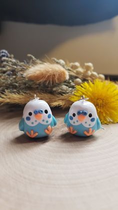 Polymer Clay Sculptures & Statues, Small Clay Art, Small Clay Animals, Cute Clay Animals, Tiny Clay Things, Polymer Clay Creatures, Bird Polymer Clay, Bird Clay, Polymer Clay Bird