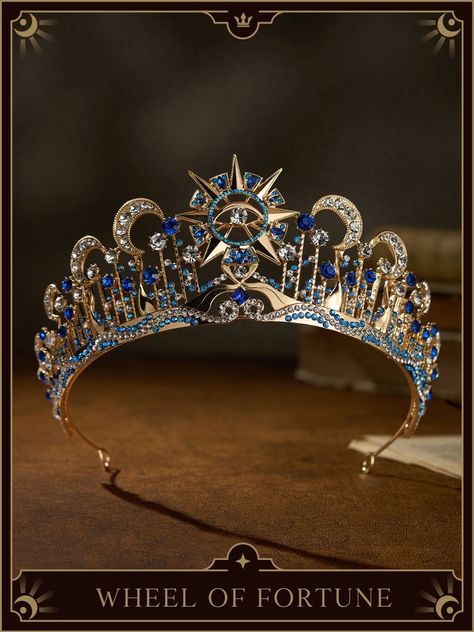 Tarot Crown, The Tarot Cards, Fantasy Crown, Royal Crown Jewels, Royal Crowns, Beautiful Tiaras, Fotografi Vintage, Princess Jewelry, Headpiece Jewelry