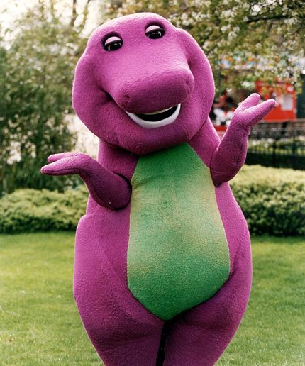 Teen Freed From Barney Costume Barney Costume, Barney The Dinosaur, Dinosaur Movie, Purple Dinosaur, Love Yourself Song, Childhood Characters, Barney & Friends, Dinosaur Costume, Cute Tumblr Wallpaper