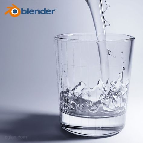 Fluid Simulation, Motion Design Video, Blender Tutorial, 3d Tutorial, Blender 3d, Digital Art Tutorial, Motion Design, Shot Glass, Motion