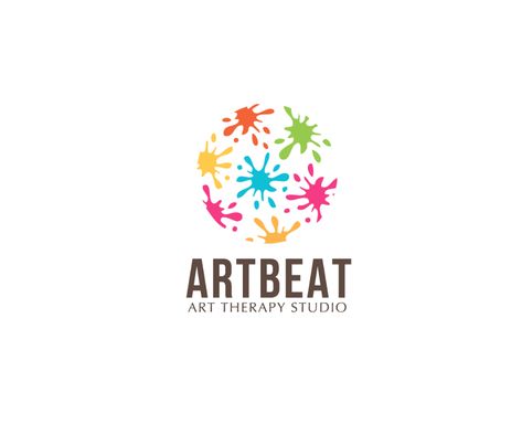 Logo Design for Artbeat Art Therapy Studio by m_designs ... Art Therapy Logo Design, M Design Logo, Therapy Logo Design, Art Therapy Studio, Art Therapy Benefits, Therapy Logo, Art Therapy Directives, Aari Blouse, Art Therapy Activities