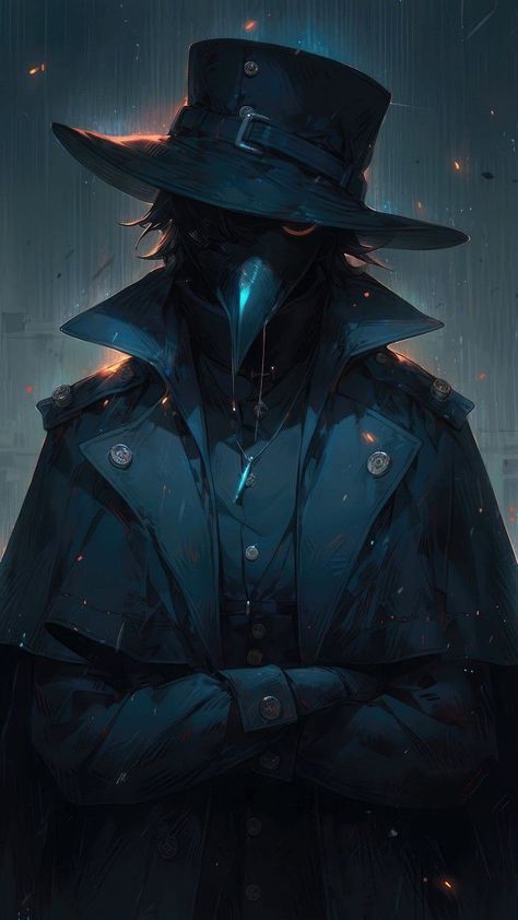 Scary Pic, Witches And Warlocks, Neo Gothic, Dark Fantasy Artwork, Character Artist, Dungeons And Dragons Characters, Plague Doctor, Beautiful Dark Art, Gothic Punk