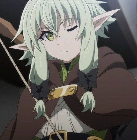 High Elf Archer Goblin Slayer Icon, High Elf Archer, Elf Archer, Heroes For Hire, Goblin Slayer, Anime Elf, High Elf, Hayao Miyazaki, Ghost Stories