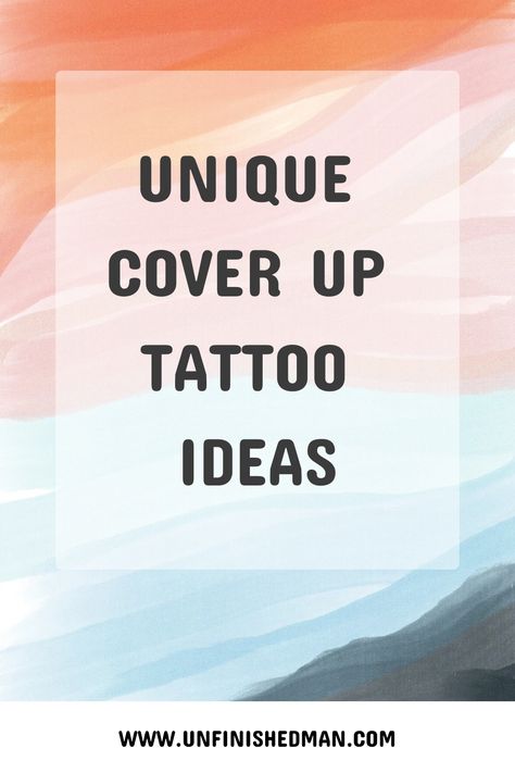 Looking for Cover Up Tattoo Ideas? Check out our latest collection for unique and creative designs to transform your old tattoo into a beautiful masterpiece. Whether you're looking to refresh an existing tattoo or completely change the design, we've got you covered! Browse through our gallery and get inspired to give your ink a stunning makeover. Say goodbye to that old tattoo and hello to a stylish new look with these amazing Cover Up Tattoo Ideas. Let's turn your tattoo regrets into works of a Cover Up Quote Tattoo, Back Tattoo Coverup Women, Wing Tattoo Cover Up, Classy Lower Back Tattoos, Best Tattoos For Cover Ups, Simple Tattoo Cover Up Ideas, Back Cover Up Tattoos For Women, Hip Cover Up Tattoos Women, Underboob Cover Up Tattoo