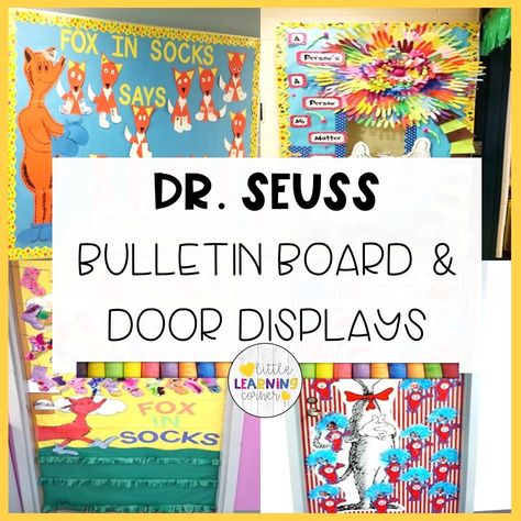 Dr Suess Bulletin Board Ideas, Dr Seuss Bulletin Board Ideas, Dr Seuss Classroom Door Decorations, Board Ideas For Preschool, Bulletin Board Ideas For Preschool, Doctor Suess Classroom, Dr Seuss Classroom Theme, Dr Seuss Classroom Door, Dr Seuss Bulletin Board