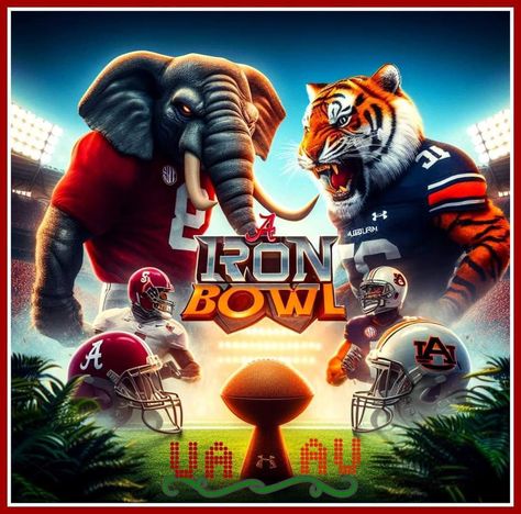 Alabama Vs Auburn, Alabama Crafts, Alabama Logo, Alabama Football Roll Tide, Alabama Fans, Iron Bowl, Bama Football, Alabama Crimson Tide Football, Kansas City Chiefs Football