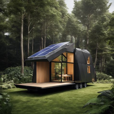 Foldable Tiny House: Your Portable Eco-Friendly Home on Wheels!

#compactliving #ecofriendlyhousing #foldablehouse #minimalistdesign #mobilehome #portablehome #smallspaceliving #sustainableliving #tinyhouse #tinyhousemovement Tiny House Portable, Mafia Poses, Movable House, Folding House, Unique Origami, Mobile Architecture, Small Kitchenette, Compact Home, Granny Flats