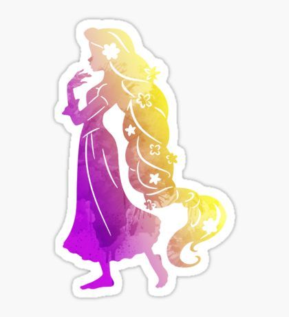 Stickers | Redbubble Tangled Cartoon, Stickers Disney, Rapunzel Party, Disney Stickers, Homemade Stickers, Tema Disney, Cute Disney Drawings, Stickers Cool, Tumblr Stickers