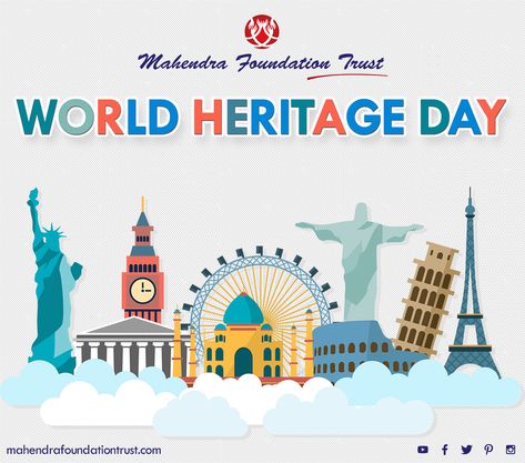 👉World Heritage Day is observed every year on 18 April. It is celebrated to raise the awareness about the diversity of cultural heritage, monuments, sites, the efforts required to protect and conserve it and to draw attention towards its vulnerability. 👉World Heritage Day 2018 Theme is “Heritage for Generations”. Save our rich #Heritage #WorldHeritageDay #IncredibleIndia World Heritage Day, Heritage Day, Happy National Day, National Days, Board Decoration, Collage Making, Beautiful Nature Wallpaper, Cultural Heritage, Nature Wallpaper