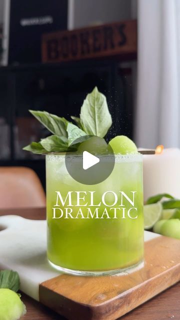 Nikki Sips 🤘🏻🍸 on Instagram: "Ever wonder what to do with that bottle of midori?  MAKE THIS melon cocktail!  It is *chef’s kiss*— so refreshing and perfect for summer.  Not to be melon-dramatic but how cute are these melon ice balls?! Instantly elevated. 

____

Melon Dramatic

You’ll Need:

Handful of honeydew melon
3/4 oz midori
3-4 basil leaves
1/2 oz simple
1/2 a lime, juiced
1.5 oz vodka
Club soda
Frozen melon spheres
Basil sprig

Muddle a handful of melon with midori.  Add vodka, simple syrup, basil, and lime juice.  Shake with ice for 8 seconds.  In a glass, add a scoop of frozen melon spheres and top with ice.  Strain your cocktail & top with club soda. Garnish with melon and a basil spring. ☀️🌿

____

 TIP:  use a scooper for best looking spheres, I linked on in my Amazon if y Melon Cocktail, Gluten Free Graham Crackers, Honeydew Melon, 8 Seconds, Ice Ball, Club Soda, Basil Leaves, Summer Refreshments, Summer Treats