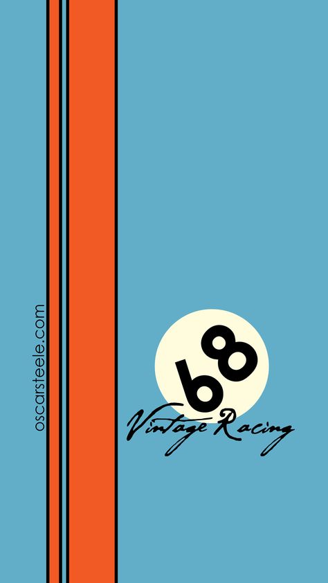 68' Vintage Racing iPhone IOS 6 Plus Wallpaper on Behance Ford Gt40 Wallpaper Iphone, Vintage Racing Logo, Retro Racing Poster, Motorcycle Graphics, Hifi Room, Wallpaper Iphone Vintage, Vintage Racing Poster, Graphic Overlay, Trophy Truck