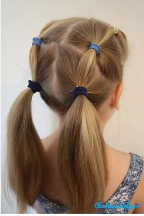 Quick Hairstyles For School, Kids Hairstyle, Easy Hairstyles For Kids, Easy Hairdos, Easy Hairstyles For School, Hairstyles For Kids, Short Hair Styles Easy, Easy Hairstyles For Long Hair, Quick Hairstyles