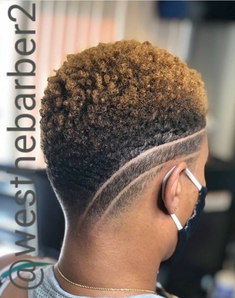 Best Shaving Styles For Ladies, Tinted Haircuts For Black Women, Low Women Haircut Black, Female Haircuts Black Women, Short Female Haircut Styles, Female Haircuts Short, Tinted Low Cut For Ladies, African Ladies Haircut Styles, Ladies Fade Haircut