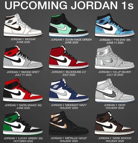 Best Jordan 1 Colorways, Style Jordan 1 Men, Jordan 1 Colorways, Jordan Shoes Wallpaper, Nike Blazers Outfit, Deck Sign, Jordan 1 Shoes, Shoes Wallpaper, Jordan Shoes Girls