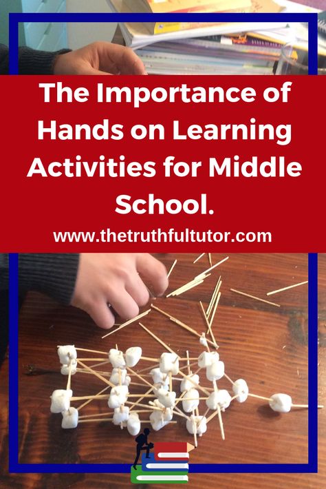 Hands on learning activities for middle school are so needed. All students can benefit from hands-on learning but the empahsis on it seems to drop in the middle school grades. STEAM is amazing but we need to activities to span other subject. To learn more about hands on activities you can do read this article. #STEAM #handsonactivities #middleschool. Hands On Learning Activities, Steam Ideas, Movie Inside Out, Algebra Activities, School Middle School, Vocational School, Fun School, Trade School, Pre Algebra