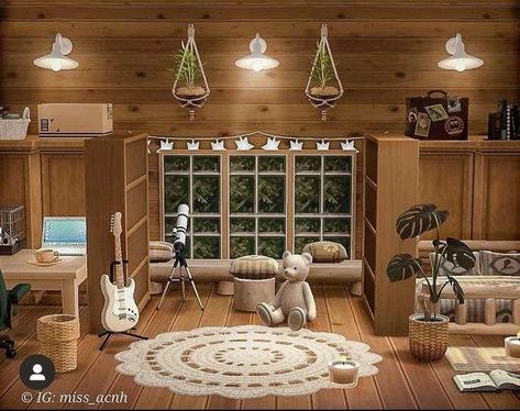 Acnh Living Rooms Ideas, Sky Edit, Cottagecore Ideas, Cottagecore Animal Crossing, Acnh Cottagecore, Animal Crossing 3ds, Ac New Leaf, Animal Crossing Guide, Happy Home Designer