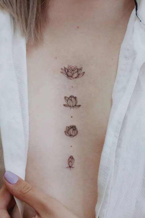 Lotus Phases Tattoo, Lotus Tattoo Shoulder, Red Lotus Tattoo, Pink Lotus Tattoo, Lotus Flower Tattoo Ideas, Simple Lotus Flower Tattoo, Simple Lotus Tattoo, Lotus Flower Tattoos, Lotus Watercolor