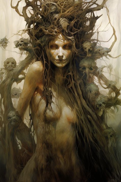 Dark Celtic Aesthetic, Squashed Fairies, Irish Faeries, Brian Froud Fairies, Froud Fairies, Dark Fairytale Art, Folk Creatures, Fairy Horror, Worldbuilding Inspiration