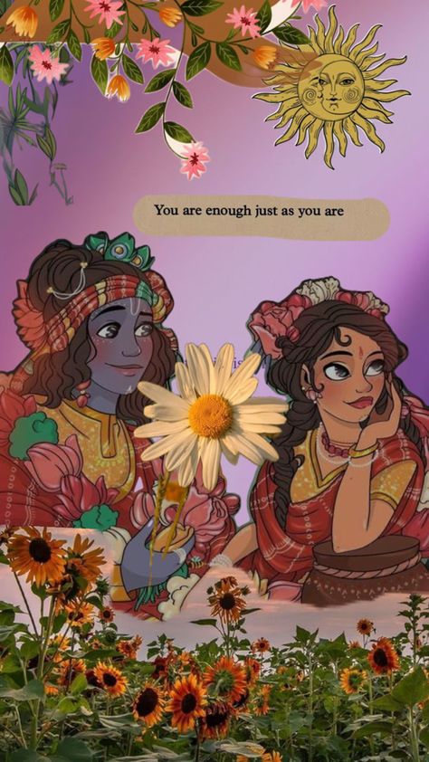 Khana Krishna Devotee Aesthetic, Devotee Aesthetic, Krishna And Devotee, Krishna Wallpaper Aesthetic, Krishna Sakhi, Krishna Devotee, Jesus Drawings, Krishna Mantra, Radha Krishna Quotes