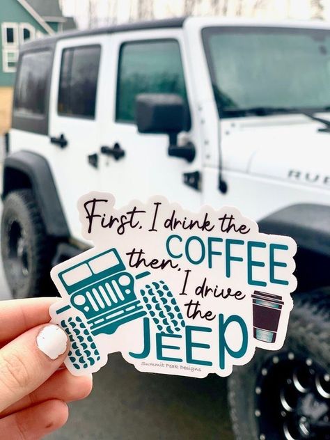 Jeep girl Jeep Driving, White Jeep Wrangler, Jeep Wrangler Girl, 40 Gifts, Auto Jeep, Jeep Stickers, White Jeep, Jeep Photos, Blue Jeep