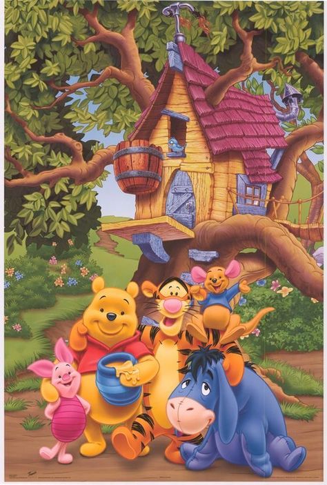 Eeyore Images, Winie The Pooh, Painting Ideas 2023, Winnie The Pooh Drawing, Easy Acrylic Painting Ideas, Winnie The Pooh And Friends, Winnie The Pooh Pictures, Pooh And Friends, Acrylic Painting Ideas