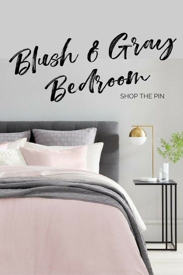 Gray and Blush Pink Target Bedroom Look - Shop The Pin - Shop The Look - Modern- bedroom ideas, white, apartment, modern, rustic, country, bedroom, cozy, styles, farmhouse, unique, kitchen, living room, southern, traditional, for small spaces, contemporar Living Room Southern, Rustic Country Bedroom, Bedroom Ideas White, Target Bedroom, Clever Decor, Small Apartment Room, White Apartment, Southern Traditional, Room Tips