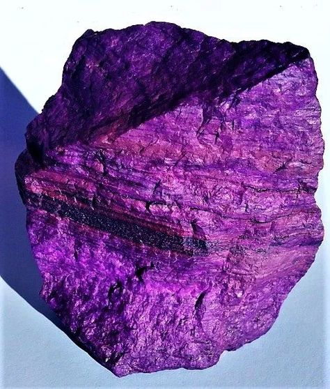 Sugilite | Properties, Formation, Occurrence » Geology Science Sugilite Crystal, Rocks And Fossils, Cool Rocks, Rock Collection, Minerals And Gemstones, Rare Gemstones, Rocks And Gems, Gems And Minerals, Crystal Gems