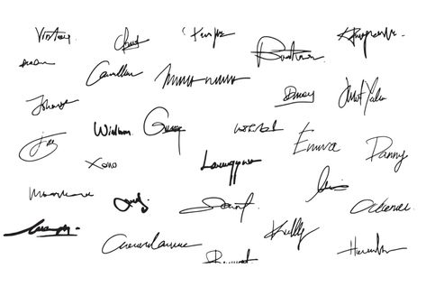 Famous Entrepreneurs, Cool Signatures, Larry Page, Mark Zuckerberg, Rich People, Business Man, Signs