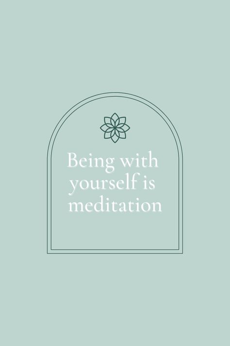 Sometimes taking an extra moment out of your day to reconnect with what matters most to you is just what’s needed. Try to spend time everyday quietly reflecting and checking in with yourself to better your mental health and relax. #meditation #selfcare #mentalhealth #healthyliving Meditation Aesthetic, Aesthetic Text, Relax Meditation, Meditation Inspiration, What Matters Most, Life Motivation, Positive Affirmations, Self Care, Affirmations