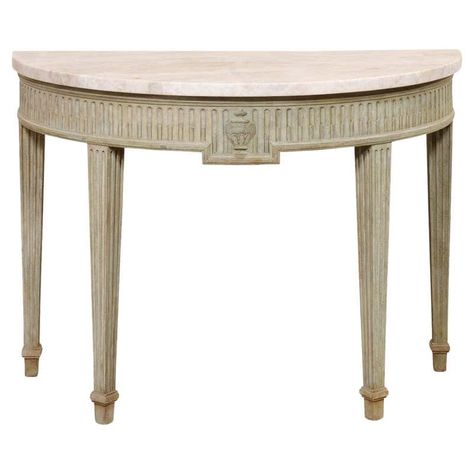 All Items from this 1stDibs Seller - Page 2 Table With Quartz Top, Fluted Console, Antique End Tables, French Neoclassical, Demilune Table, Womb Chair, Mid Century Table, Sofa Material, Vintage Chest