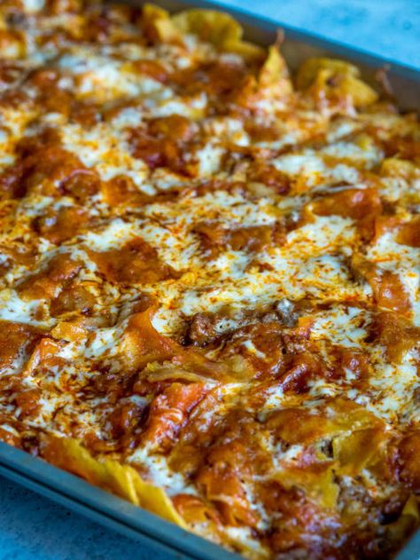 Season Ground Beef, Recipe Tortilla, Tortilla Chip, Easy Enchiladas, Recipe Beef, Enchiladas Recipe, Mexican Casserole, Beef Enchiladas, 12 Tomatoes