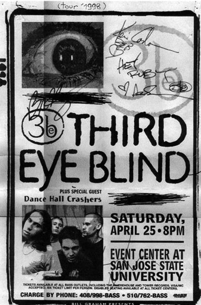 Third Eye Blind Those Eyes Poster, Third Eye Blind Wallpaper, Third Eye Kingdom Wallpaper, Third Eye Blind Aesthetic, Third Eye Blind Poster, An Eye For An Eye Makes The World Blind, San Jose State University, Third Eye Blind, Punk Poster