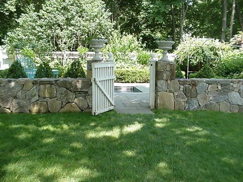 Fencing And Gates, Garden Gate Design, 2024 Inspiration, Field House, Fencing & Gates, Country Retreat, Side Garden, Rock Wall, My Land