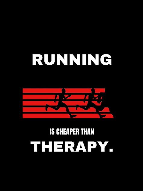 "Running is Cheaper Than Therapy. Runners Gift. " T-shirt by Outlander-tees | Redbubble Cheaper Than Therapy, Gifts For Runners, Outlander, Running, For Sale, T Shirt, Gifts