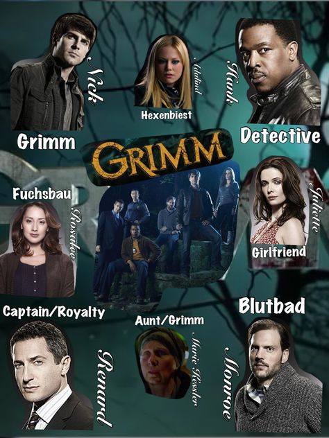 Grimm on NBC Grimm Wesen, Grimm Cast, Nbc Grimm, Silas Weir Mitchell, Grimm Series, Grimm Tv Series, Grimm Tv Show, Nick Burkhardt, Grimm Tv