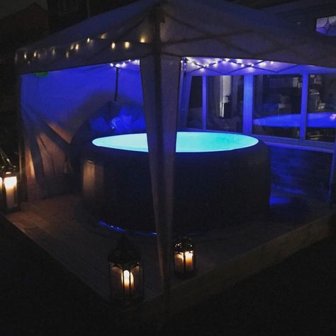 Our Top Hot Tub Shelters of 2017 To Inspire You - Lay-Z-Spa Blog | Lay-Z-Spa UK Outside Decor Ideas, Carport Makeover, Spa Deck, Soft Tub, Hot Tub Shelters, Tub Room, Wooden Shack, Patio Upgrade, Hot Tub Patio