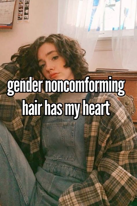 I want gender noncomforming hair but I also like having long hair and the only long hair version I can find is a mullet and my parents would laugh in my face if I told them I wanted that lmao 😭 #hair #relatable #whisper #gendernoncomforming #nonbinary #enby My Parents, So Cool, Long Hair, I Want, I Can, Parenting, Long Hair Styles, Hair