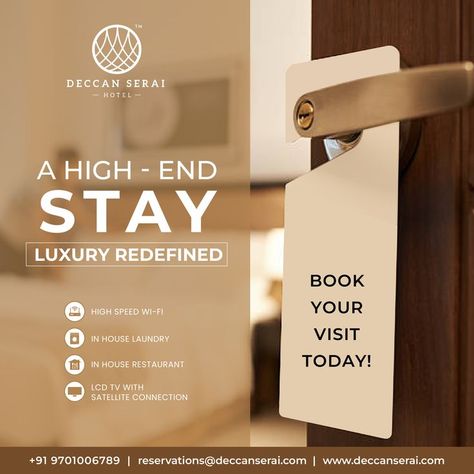 Hotel Review Template, Luxury Hotel Social Media Post, Hotel Graphic Design Social Media, Hotel Poster Design Graphics, Luxury Hotel Social Media Design, Hotel Room Poster Design, Hotel Instagram Post Ideas, Hotel Room Creative Ads, Hotels Creative Ads