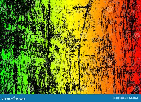 Abstract grunge painted scratched texture background . EPS10 illustration reggae colors green, yellow, red Reggae Background, Dramatic Background, Red Green Yellow, Red Yellow, Black N Yellow, Textured Background, Photo Image, Graffiti, Black And Red