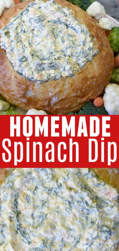 Best Spinach Dip Recipe, Spinach Dip Cold, Homemade Spinach Dip, Spinach Appetizers, Classic Spinach Dip, Baked Spinach Dip, Best Spinach Dip, Knorr Spinach Dip, Spinach Dip Easy