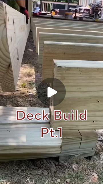 Yearby Construction Group on Instagram: "Framing up a deck for a client today  How do you think he did? Leave a comment below ⬇️   #yearbyconstructiongroup #contractorsofinsta #contractor #framing #woodwork #carpentry #deckbuilding #deckdesign #backyarddesign #construction #constructionlife" Small Deck Designs Backyard, How To Build A Deck Step By Step, Deck Landing Ideas, Deck Addition Ideas, How To Build A Deck, Dyi Deck, Trex Deck Ideas, Box Stairs, Building A Deck Frame